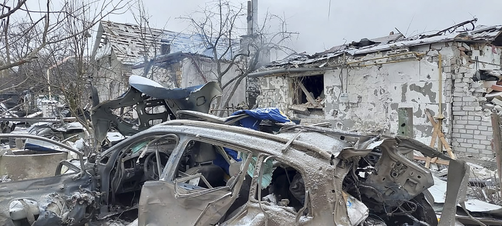 Донецк война разрушенные здания