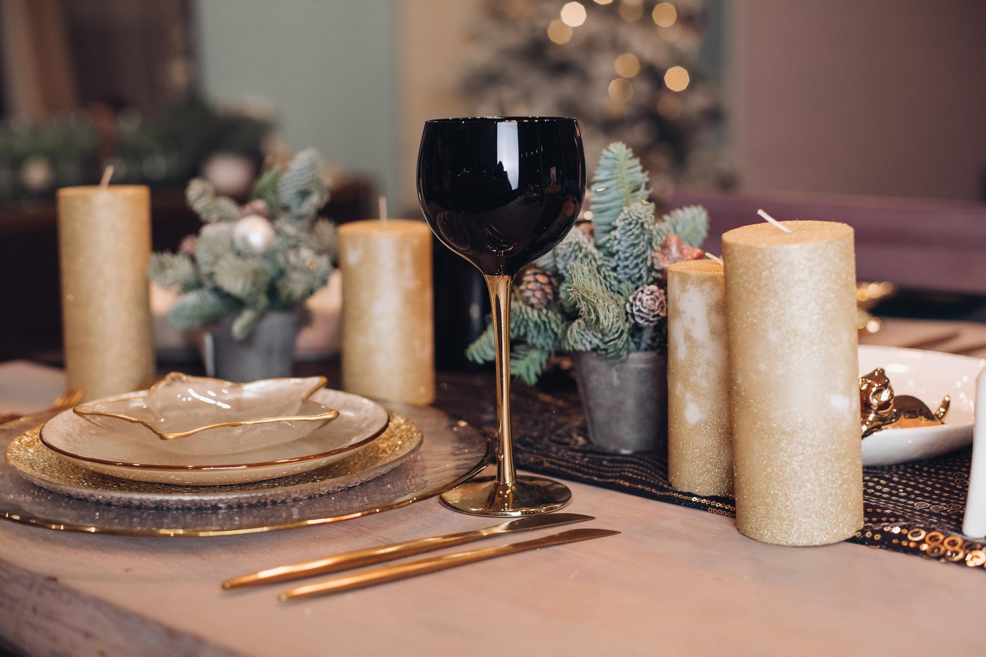 Servilletas elegantes y bonitas perfectas para la mesa de Navidad