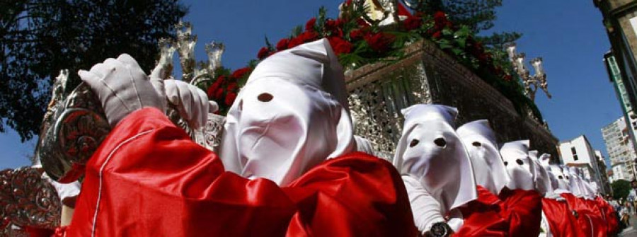 Trece procesiones saldrán a la calle  en la Semana Santa coruñesa