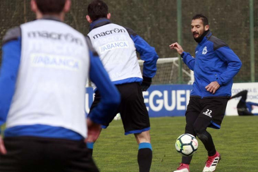 Mosquera hizo parte del entrenamiento con el grupo