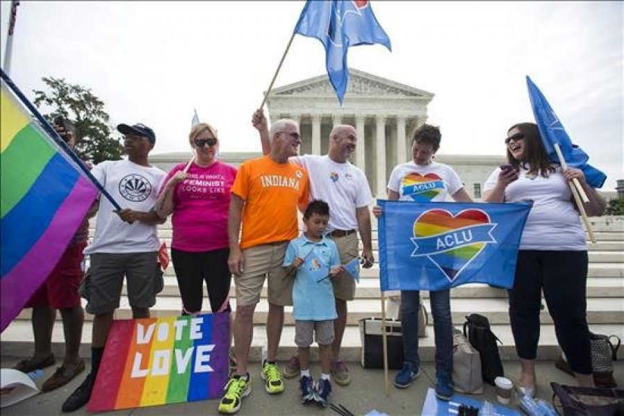 El Tribunal Supremo de EE.UU. legaliza el matrimonio gay en todo el país