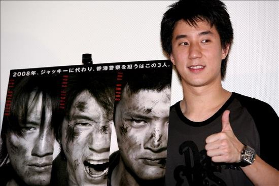Detenido por posesión de drogas el hijo del actor Jackie Chan