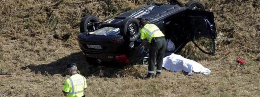 Dos muertos en sendos aparatosos accidentes en las carreteras gallegas