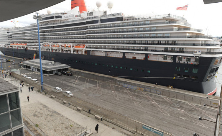 Evacuada una pasajera de un crucero para ser trasladada a un centro sanitario en A Coruña