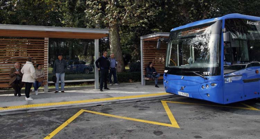 Calvelo pide premura en la llegada de los buses al centro de A Coruña