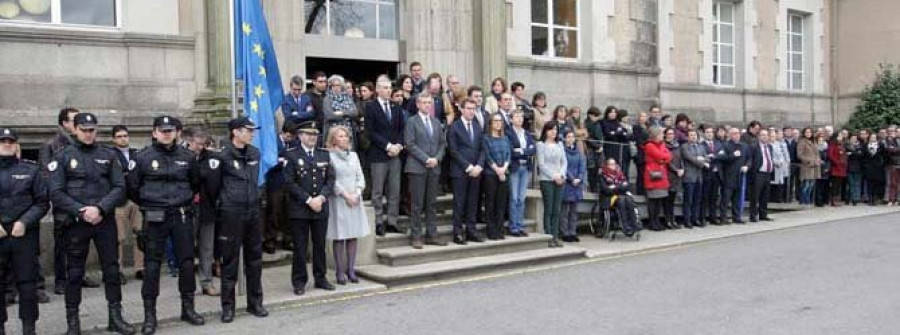 Galicia muestra  su conmoción con la condena unánime de los atentados