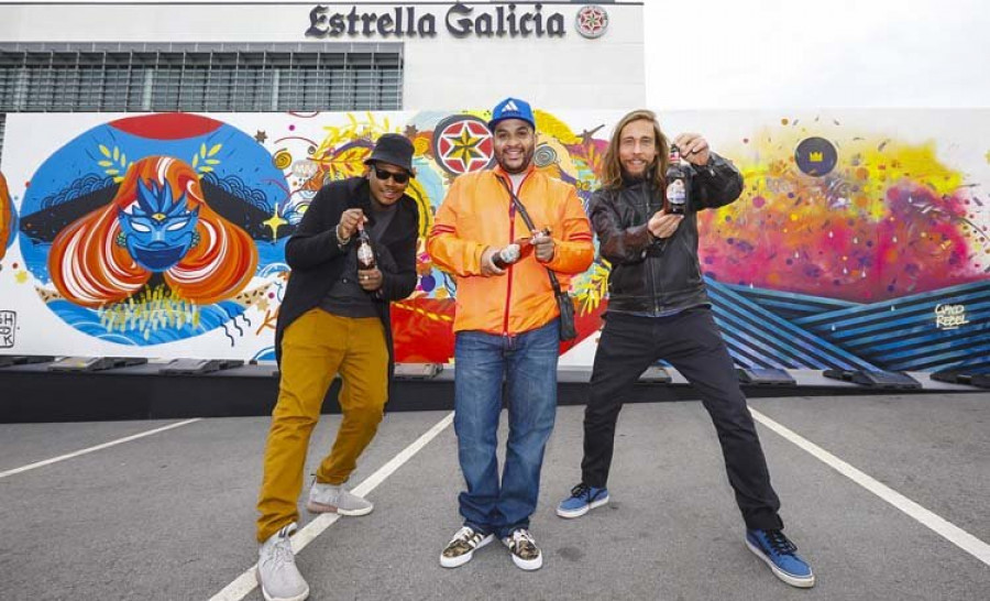 Estrella Galicia rinde homenaje al Street Art Brasileño