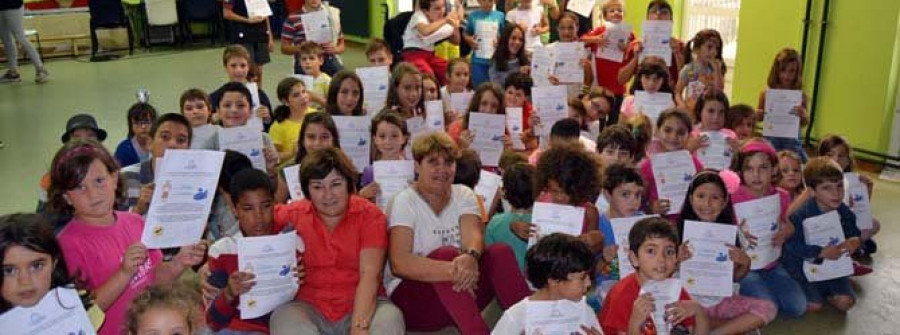 CAMBRE-Casi 400 niños participaron en los campamentos urbanos de Cambre