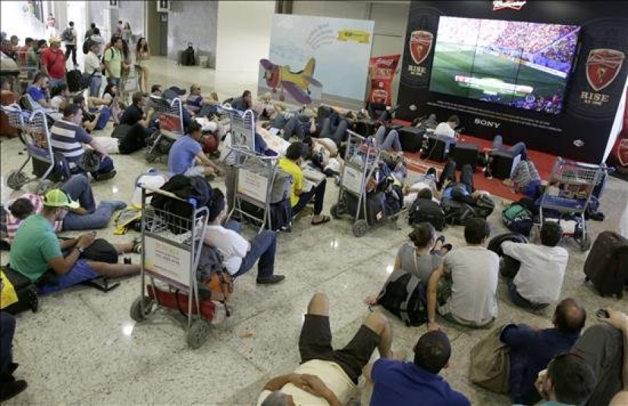 Diez millones de pasajeros pasaron por 20 aeropuertos brasileños en el Mundial