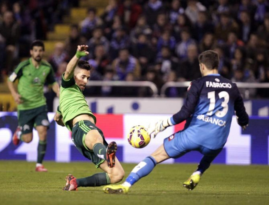 Charles, muy contento tras el derbi gallego: “Necesitaba un partido así”