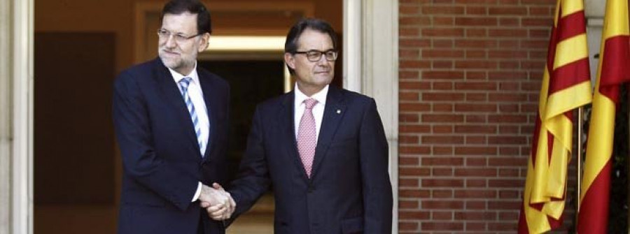 Rajoy y Mas abren la vía del diálogo pese a sus discrepancias sobre la consulta