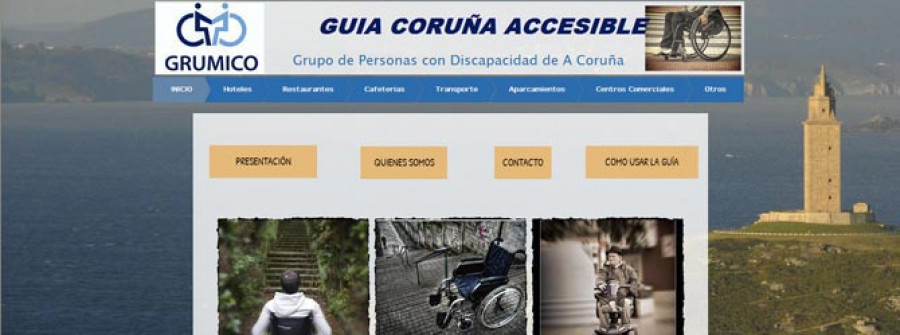 Una web reúne los únicos 90 espacios de la ciudad adaptados a la discapacidad