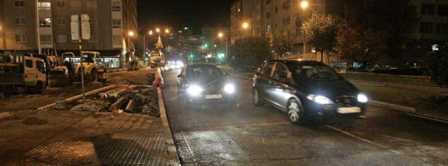 Los coches vuelven a circular por el tramo cortado a causa de la avería