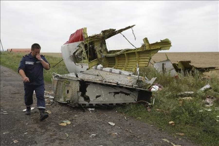 Localizan los cuerpos de 181 muertos en el siniestro del avión en Ucrania