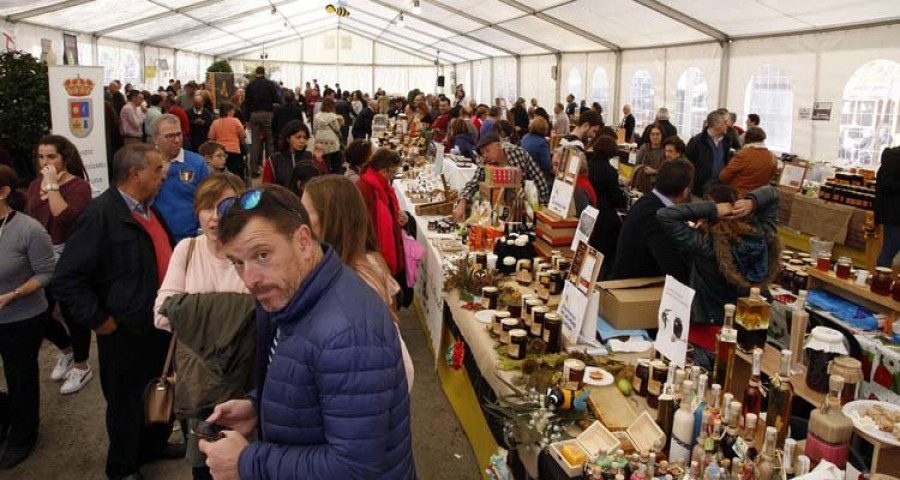 Decenas de personas disfrutan un año más con las “dulces” actividades de la Feira do Mel de Perillo