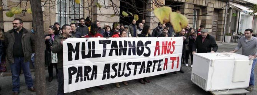 Una campaña para pagar las multas del desalojo de Aurelia Rey reúne 5.100 euros