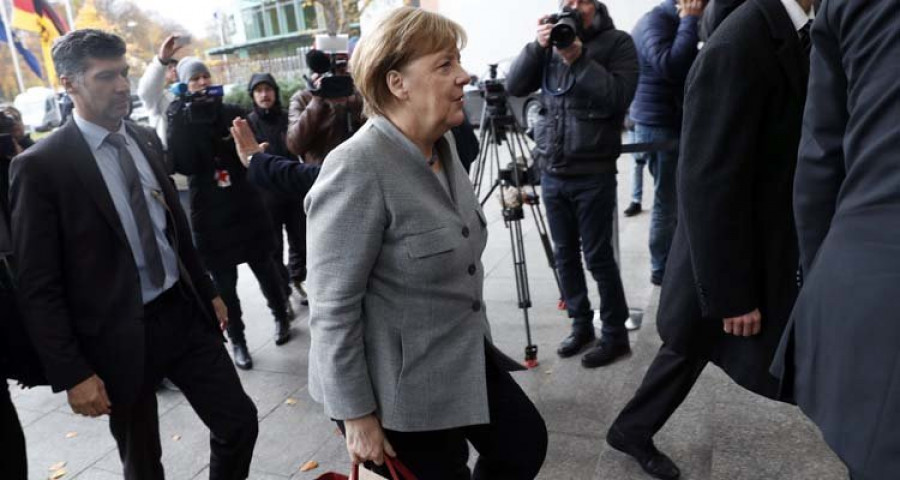 Merkel confía en el reacio SPD para desbloquear la formación de gobierno