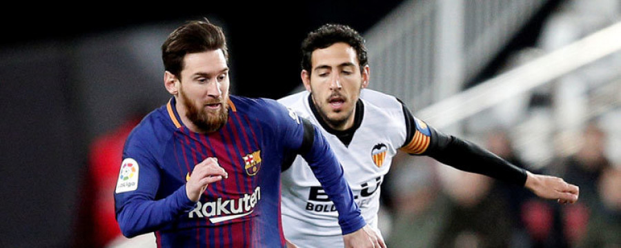 El Barcelona no dio opción en Mestalla y jugará la final