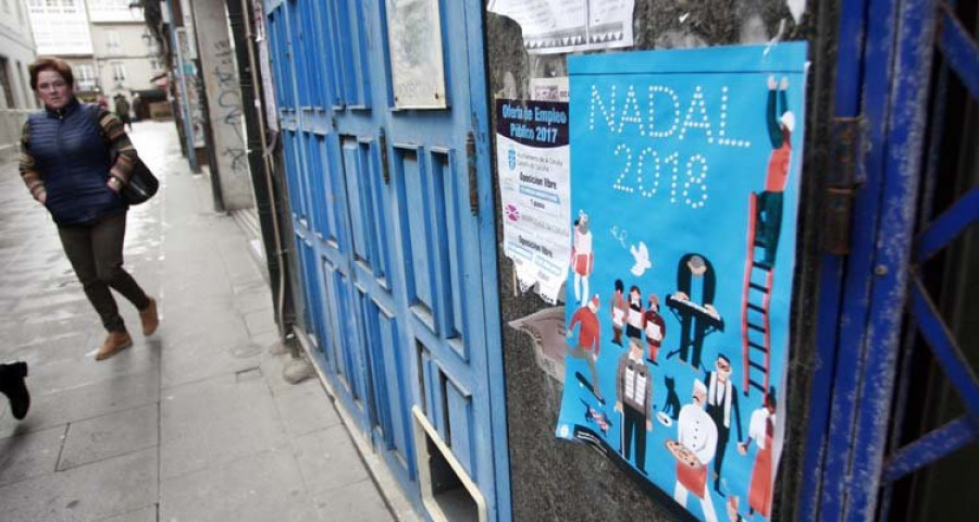 La Marea anuncia en los carteles municipales la Navidad de 2018