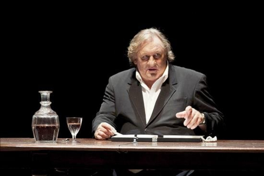 Gérard Depardieu presenta Love Letters en Girona