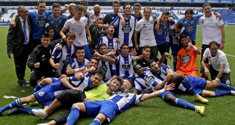 El Fabril se baña de bronce con el ascenso