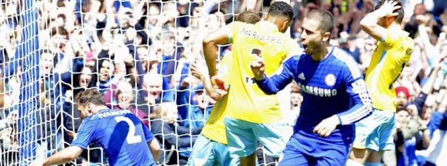 Un gol de Hazard culmina el quinto título del Chelsea