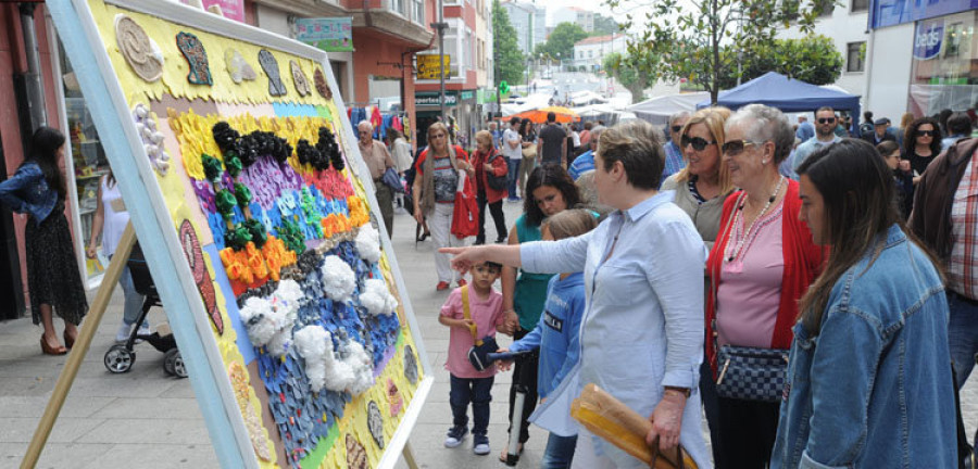 Decenas de arteixáns disfrutan con las actividades de la Festa das Flores