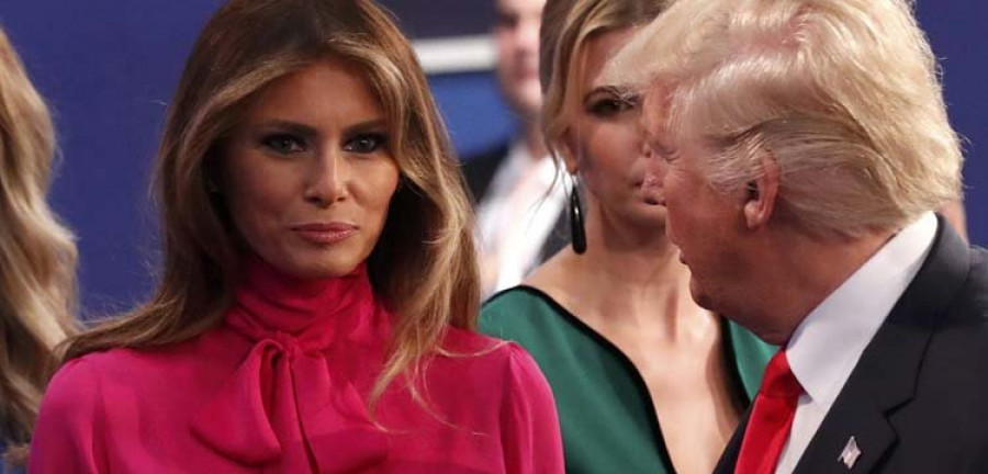 Melania Trump defiende a su marido y justifica sus comentarios machistas