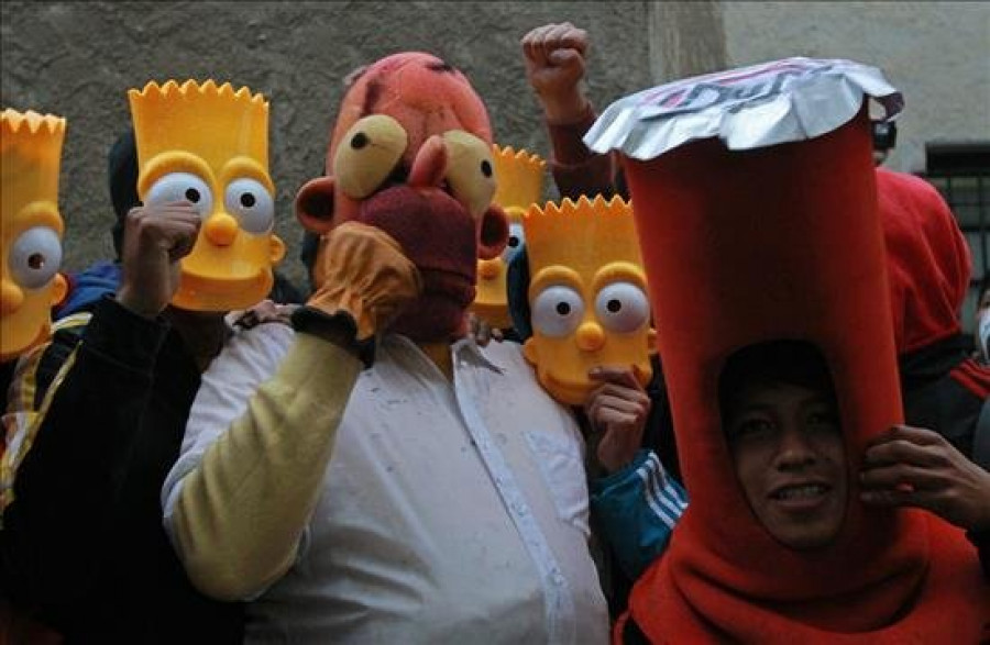 "Los Simpsons" agradecen a bolivianos que exigieron reposición de la serie