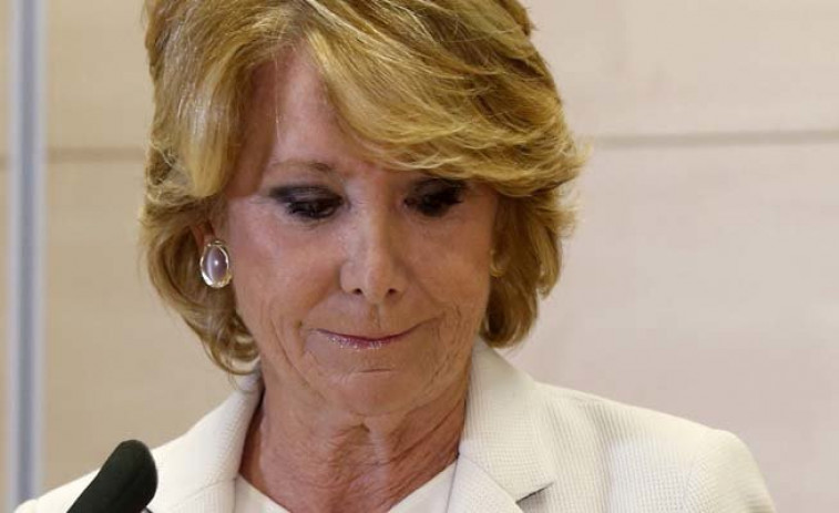 Esperanza Aguirre cierra la candidatura del PP en Cardeñadijo (Burgos)