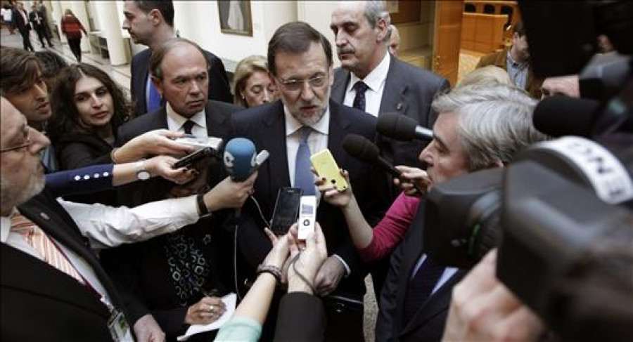 Rajoy responde mañana en el Senado sobre el encaje de Cataluña en España