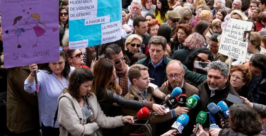 Unas 6.000 personas exigen en Huelva 
que se mantenga 
la prisión permanente