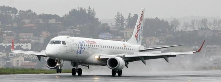 Los pasajeros de Iberia en Alvedro disminuyeron hasta un 29% desde 2010