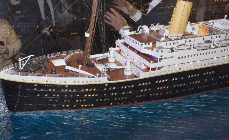 Una exposición sobre el Titanic en París recuerda la tragedia del batiscafo Titan