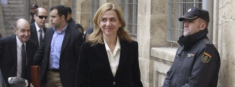 La infanta Cristina pide al juez Castro la reducción de su fianza en el caso “Nóos”