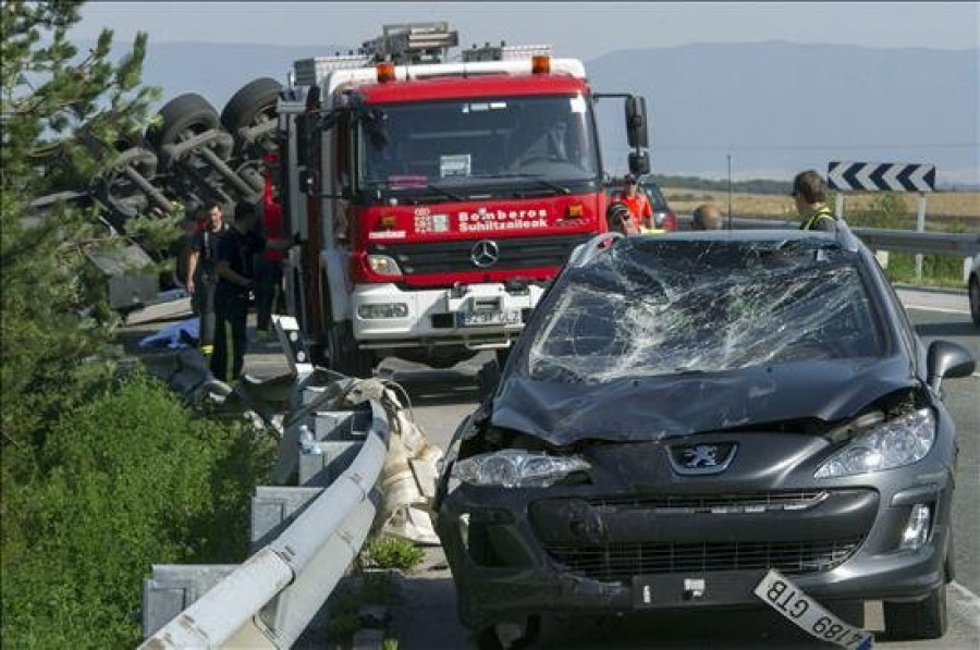 Seis personas mueren en accidentes de tráfico durante el fin de semana