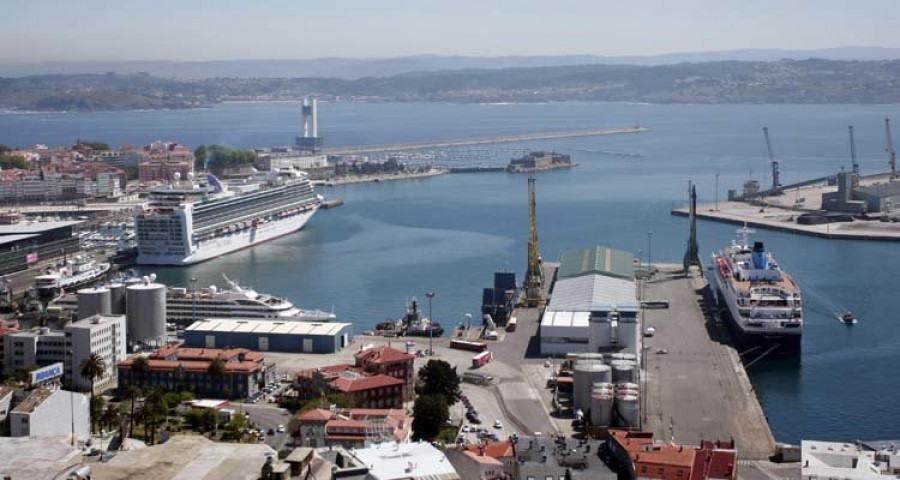 Una escala cuádruple de cruceros trae a la ciudad a unos 5.500 viajeros