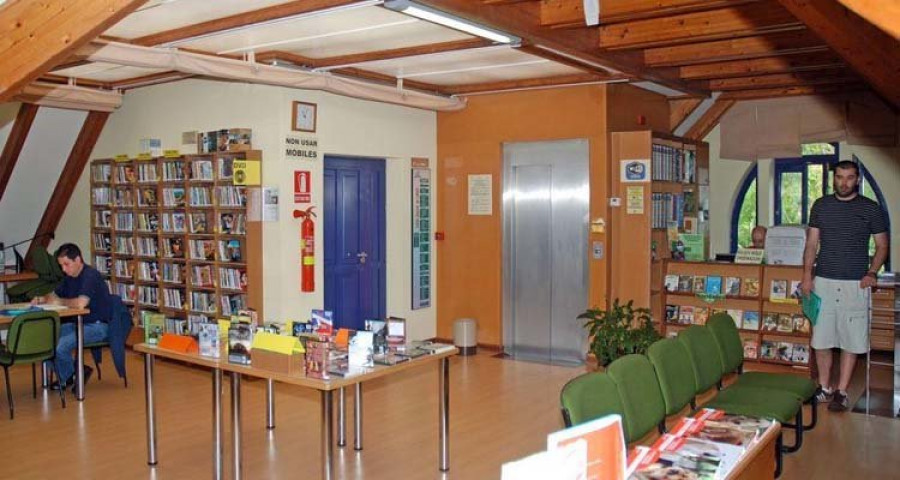 El fondo bibliográfico de Oleiros supera la media estatal por habitante