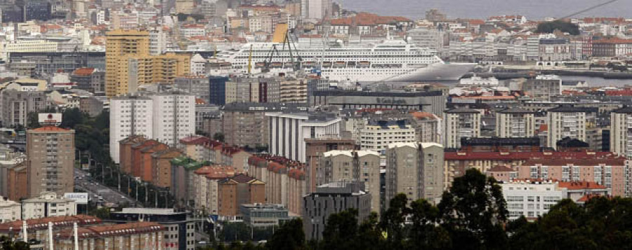 A Coruña se mantiene como la segunda ciudad gallega con la vivienda más cara