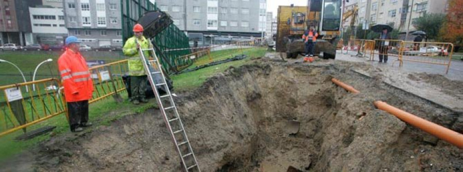 Los trabajos de sustitución de la tubería terminarán a finales de semana