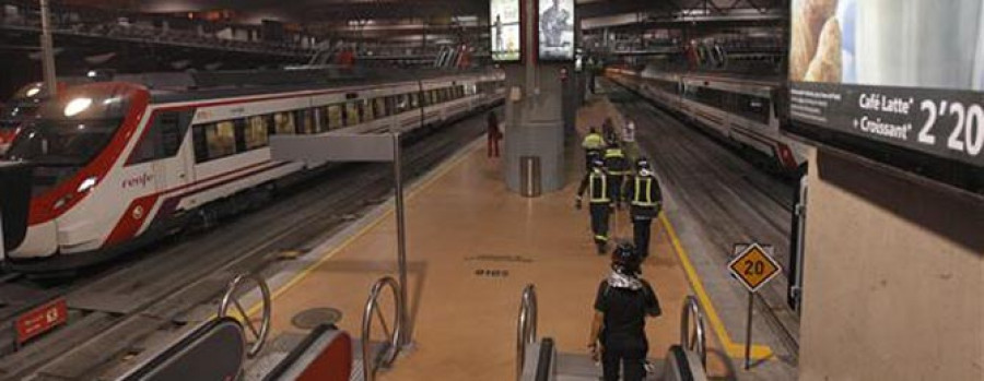 Muere un hombre arrollado por un tren en la estación de Atocha