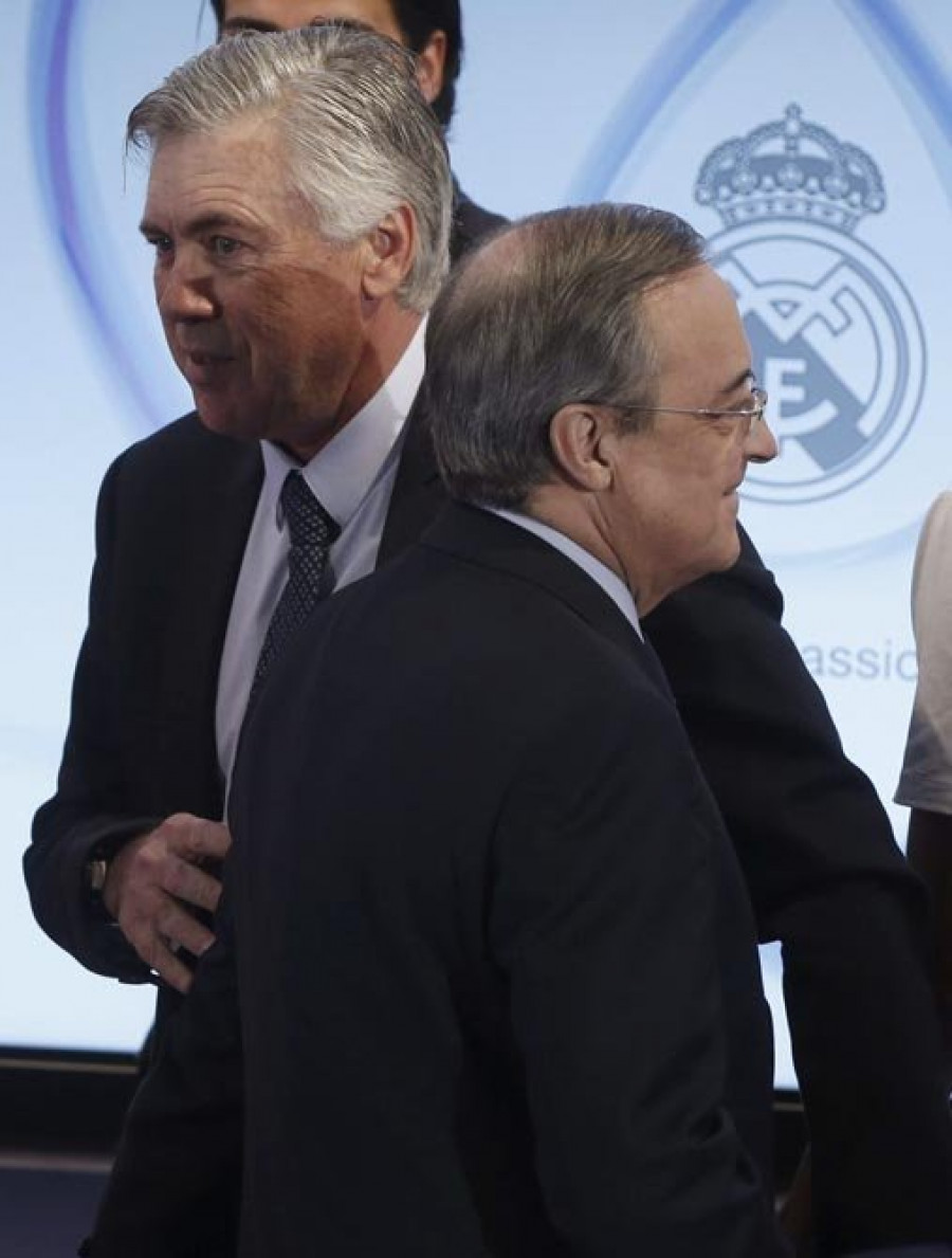 Carlo Ancelotti, destituido como entrenador blanco tras dos campañas