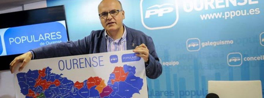 Baltar ve buenos  los resultados del PP en Ourense que le dan la Diputación