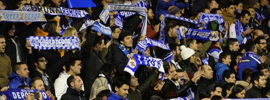 El estadio de Riazor, entre los que más aficionados acoge cada partido