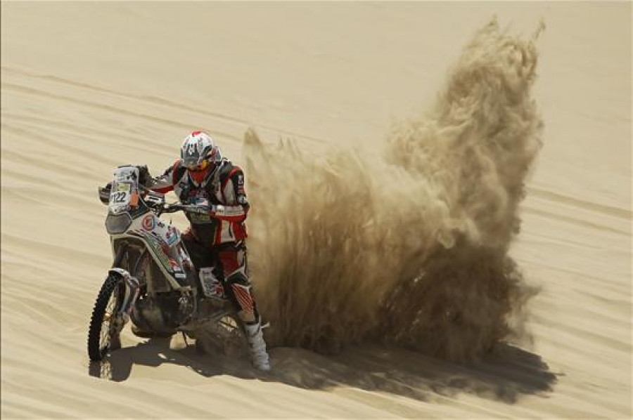 Muere el piloto de motos belga Eric Palante en el rally Dakar
