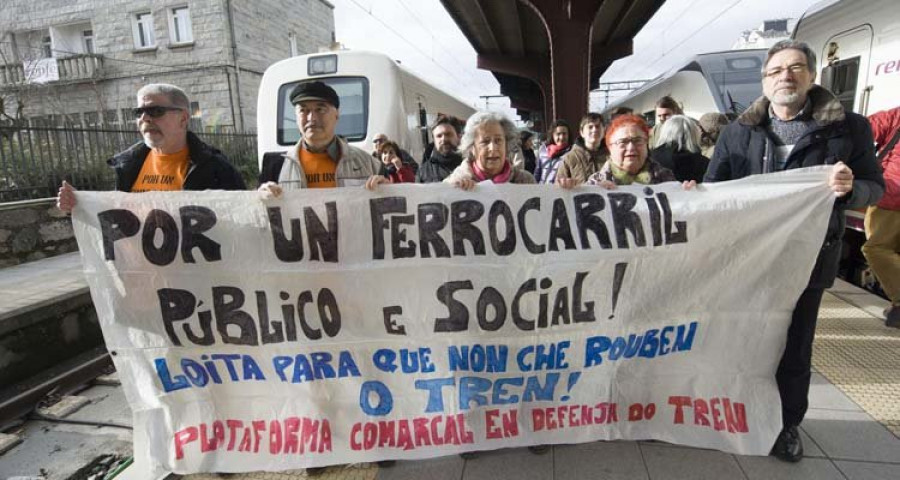 El Parlamento exigirá a Fomento que modernice el tren A Coruña-Ferrol