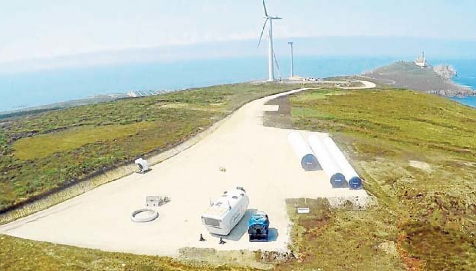 Concluye el transporte de los aerogeneradores para repotenciar el parque eólico de Cabo Vilán