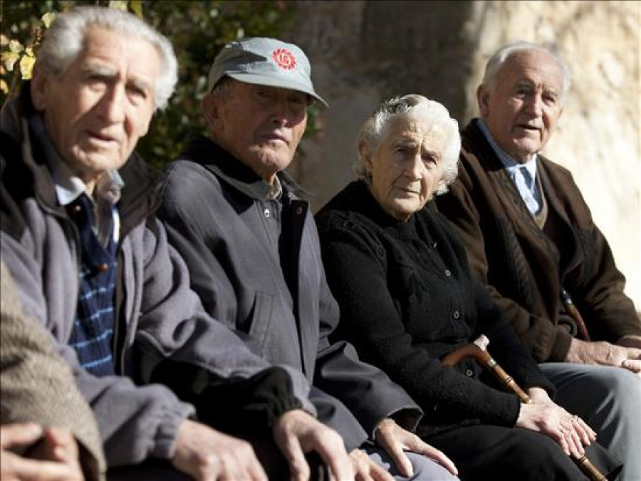 El gasto en pensiones alcanza los 7.966 millones en abril, el 3,3 por ciento más