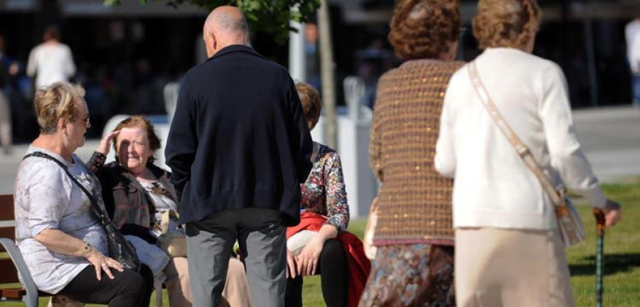 A Coruña es la segunda ciudad gallega en la que más creció el número de pensionistas en 2015