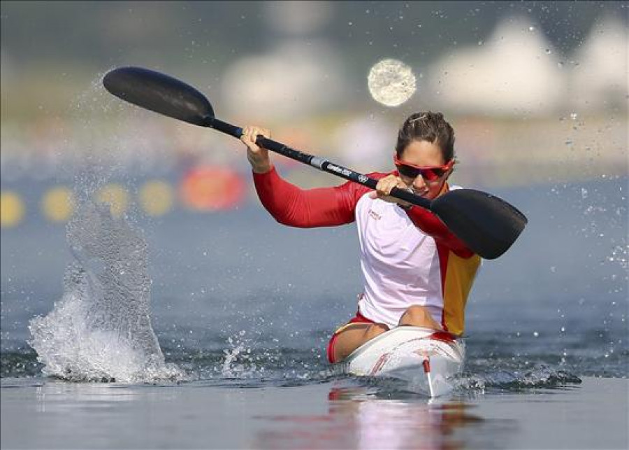 Teresa Portela, cuarta en la final de K1 200 metros